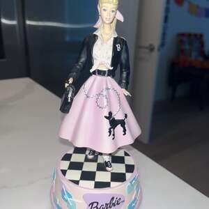 Nifty 50's Barbie San Francisco Music Box Company Figurine